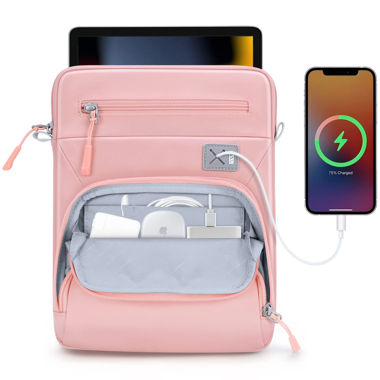 SIMTOP Borsa Per Tablet Borsa Ipad Per Tablet Impermeabile iPad Pro 11 2023-2018,IPad Air 5 2022/ Air 4 2020
