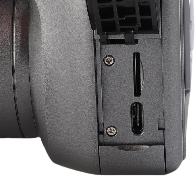 Cámara DSLR Tbest 4K con zoom óptico 12x y pantalla LCD miniatura 7