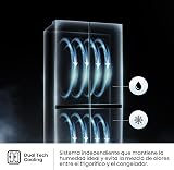 Hisense Pureflat Eclipse RQ760N4IFE Plumbed Total No Frost American Fridge Freezer - Black - E Rated - 9