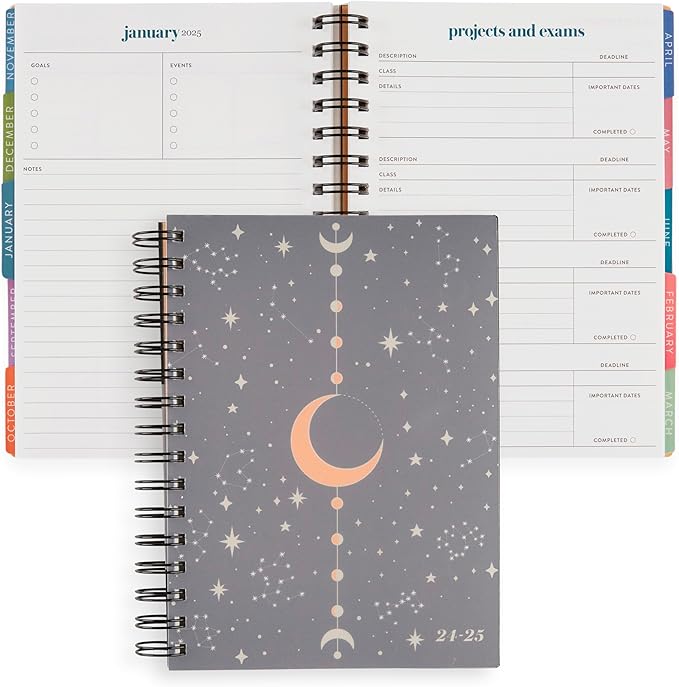 Erin Condren Inspired Collection A5 Academic Planner (July