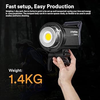 GODOX Litmons LED撮影ライト LA200D Amazon.com : Godox Litemons LA200D 230W Daylight LED Video Light