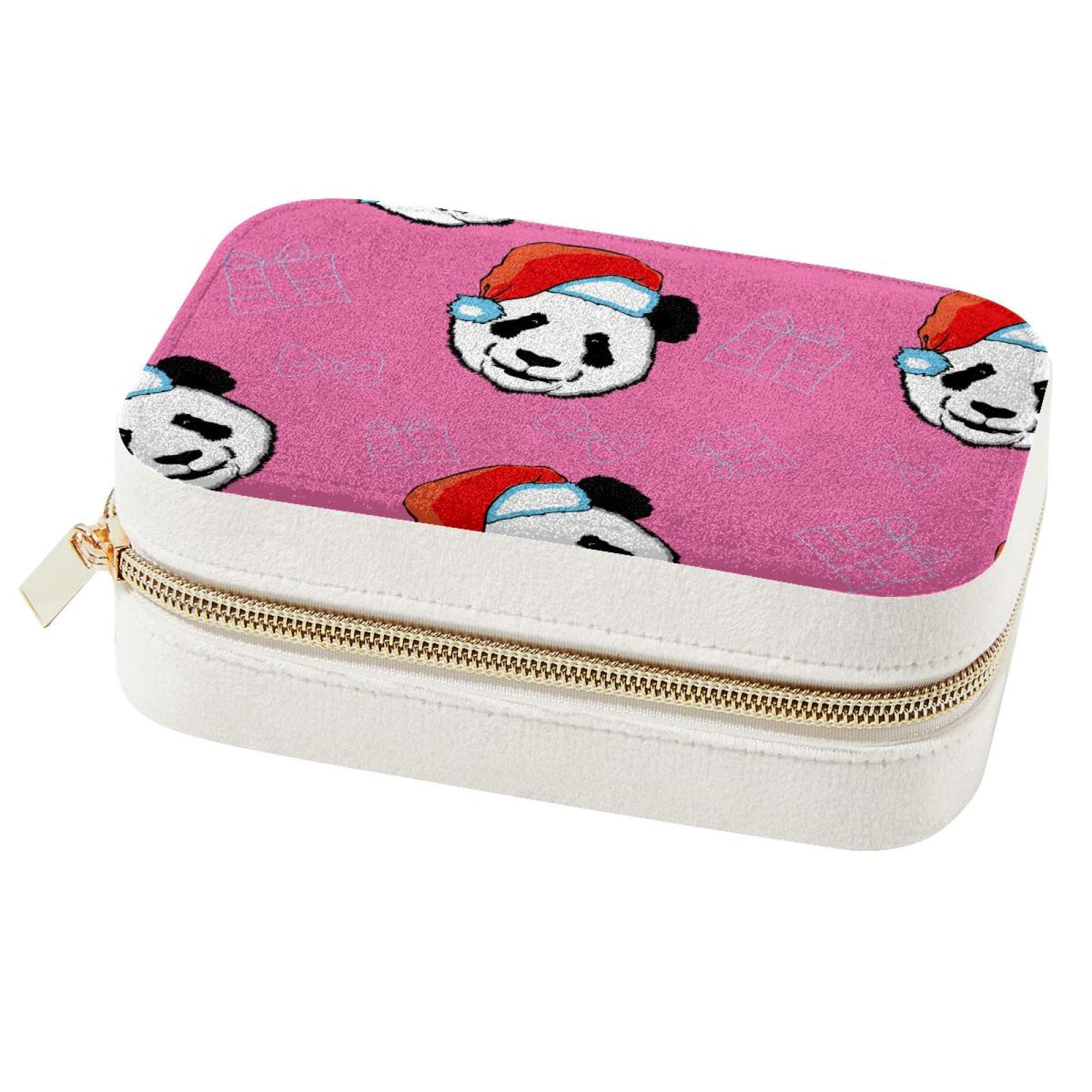 Boîte à bijoux cadeau de demoiselle d'honneur motif panda féerique