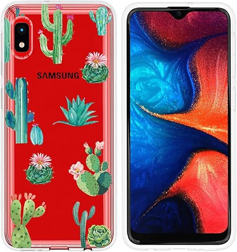 Miniatura 4 de Funda de teléfono para Galaxy A10E, Samsung A10E para niñas y mujeres, TPU suave y transparente, a prueba de golpes, funda protectora transparente