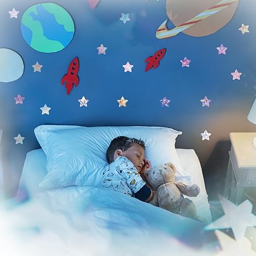 Miniatura 5 de 25 Sheet 800 Pieces Star Stickers(16 Designs) Reward Star Stickers Labels, 1.5 Inch Colorful Star Adhesive Label Stickers Reward Stickers for Boys