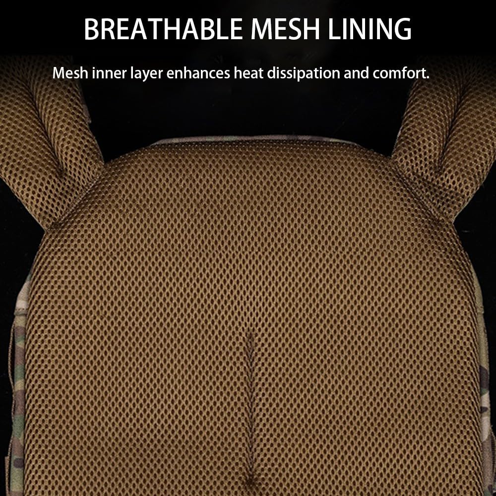 Chaleco Táctico Militar Al Aire Libre Tactical, Chaleco De Combate De Camuflaje Ajustable Asalto Entrenamiento Combate Protector Adultos Juego Campo CS Al Aire Libre