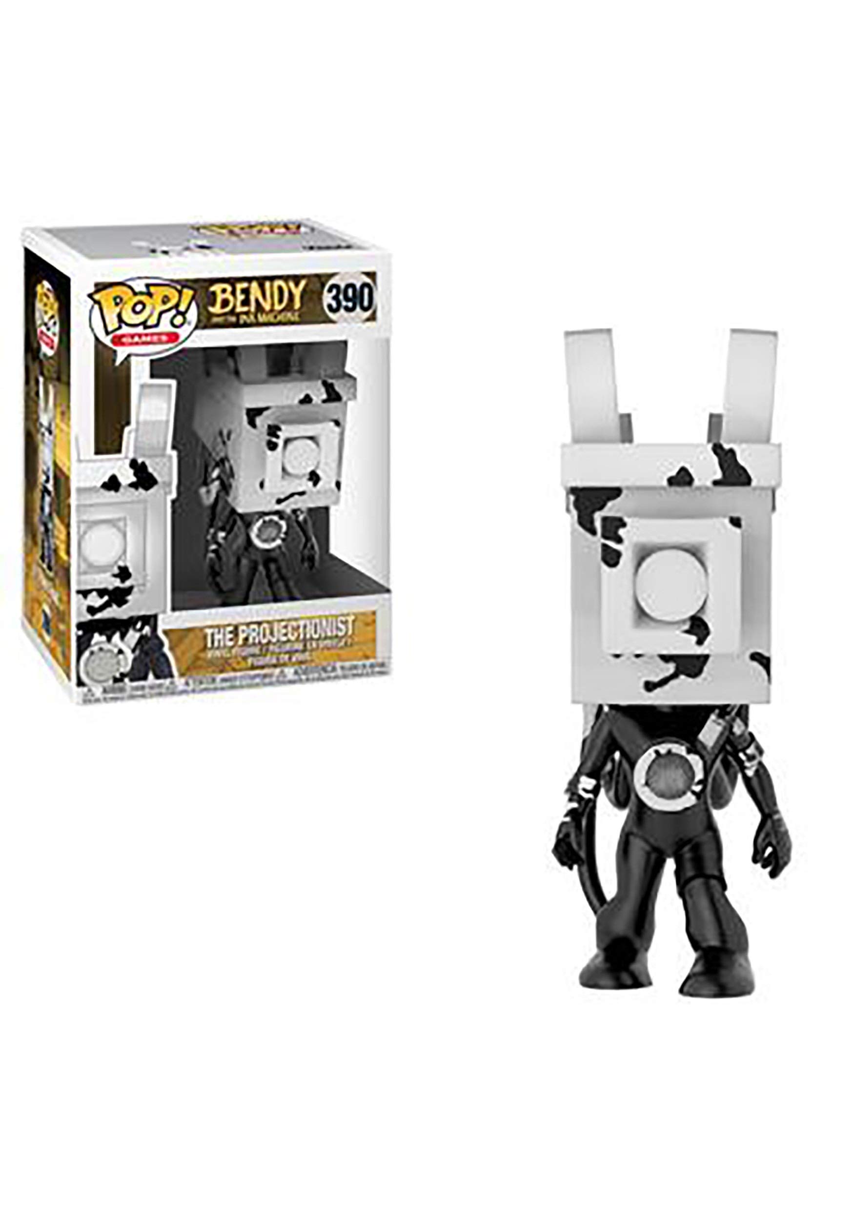 Funko Pop! Bendy #390 – The Projectionist – NEUF – Figurine Vinyl