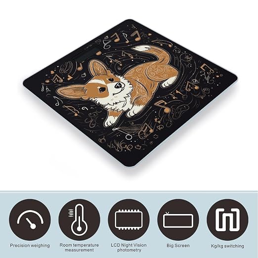 Balanzas de Baño Precisa Digital, Gran Pantalla LCD, Fácil Lectura miniatura 3