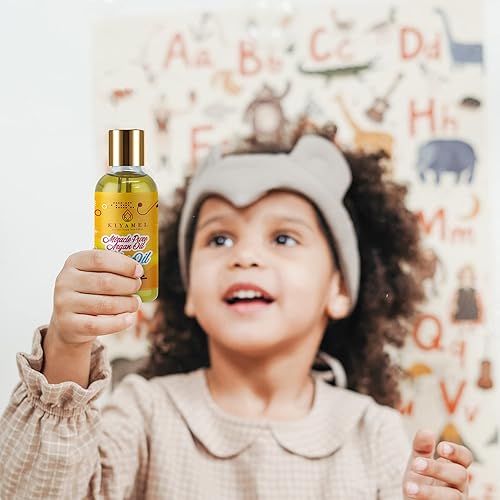 Miniatura 2 de KIYAMEL Aceite de argán 100% puro para bebés, aceite de bebé para piel más suave natural, cabello, cara y uñas, vitamina E 6 ácidos grasos
