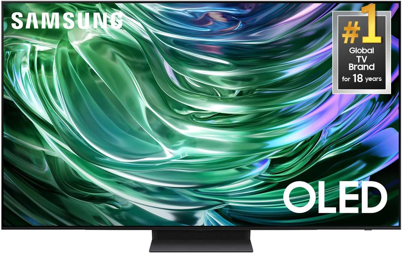 55-Inch Class OLED 4K S90D Series HDR+ Smart TV w/Dolby Atmos, Object Tracking Sound Lite, Motion Xcelerator, Real Depth Enhancer, 4K AI Upscaling, Alexa Built-in (QN55S90D, 2024 Model)