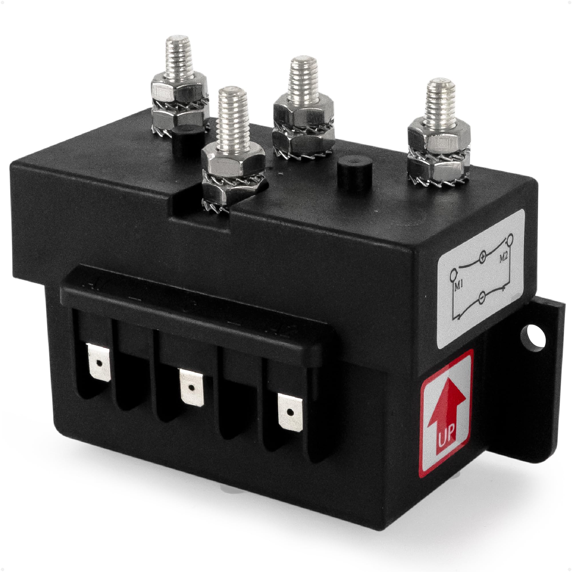 Five Oceans Windlass Marine Solenoid, Dual Direction Reversing Solenoid, Control Box 2-Wire Motors, Sealed Contactors, 12-Volts DC, Up to 1500-Watts Motors, Easy Installation - FO3292