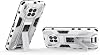 Compatible con Funda para Huawei nova 8i, Funda con Soporte Magnético para Auto y Protectora de Golpes Compatible con Funda para Honor 50 Lite 2 en 1 Protectora Blanco 3
