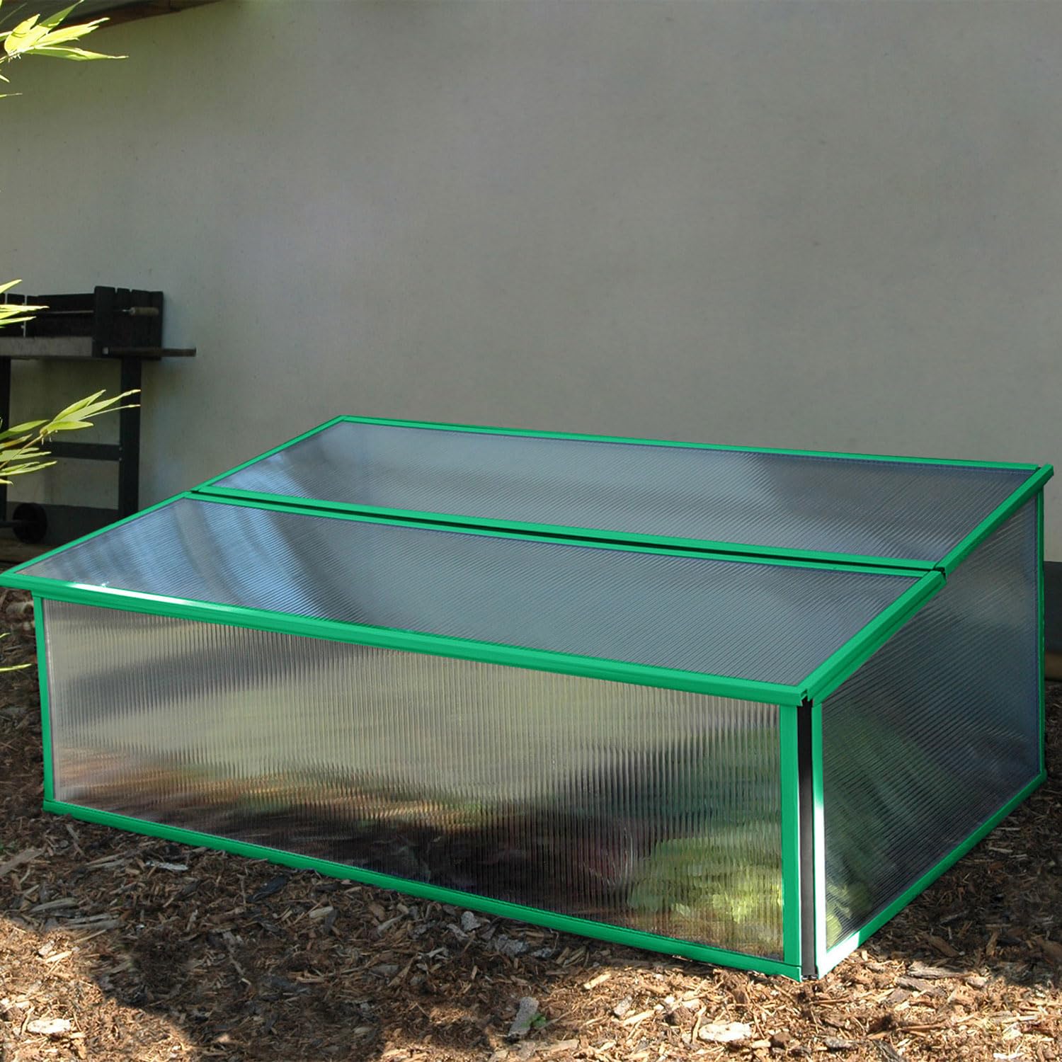 Vitavia Frühbeet Levana 1", mit Klappdach, hellgrün