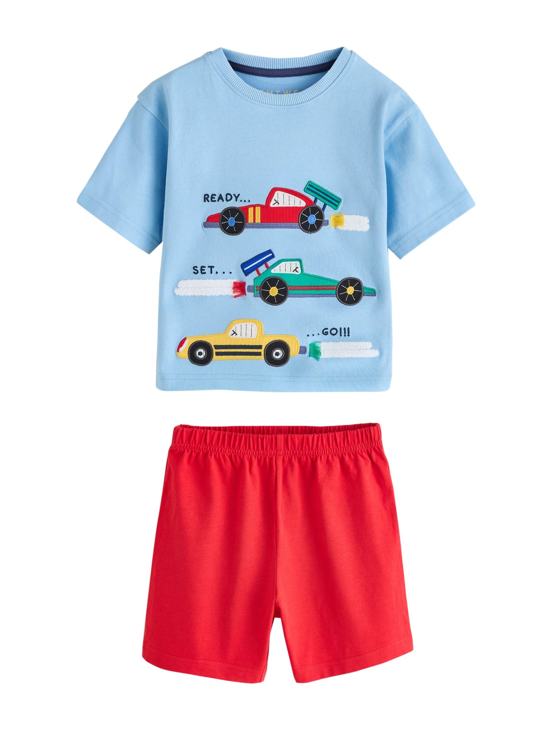 NEXT Jungen Kurze Schlafanzüge, 3er-Pack