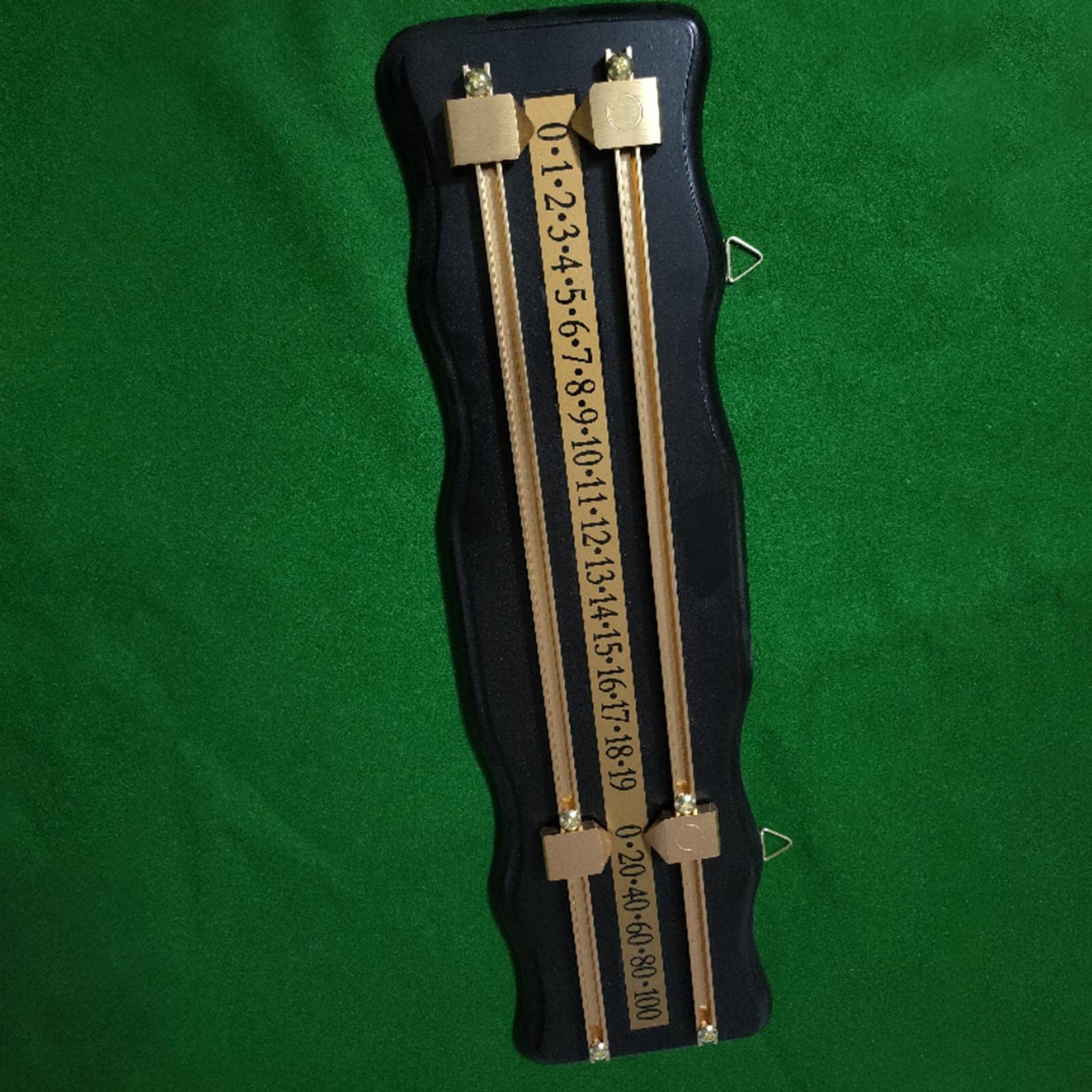 predolo Tablero de Puntuación de Madera para Billar, Dispositivo de Puntuación para Billar Y Shuffleboard, Marcador para 2 Jugadores, Accesorios para árbitro