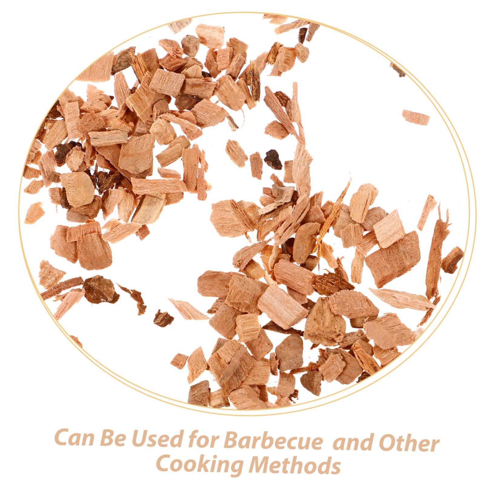 KICHOUSE Cocktail Smoker Chip Pack 1 Bag of Wood Chunks Ideal for Bbq Smoking Grilling Tools and Outdoor Cooking