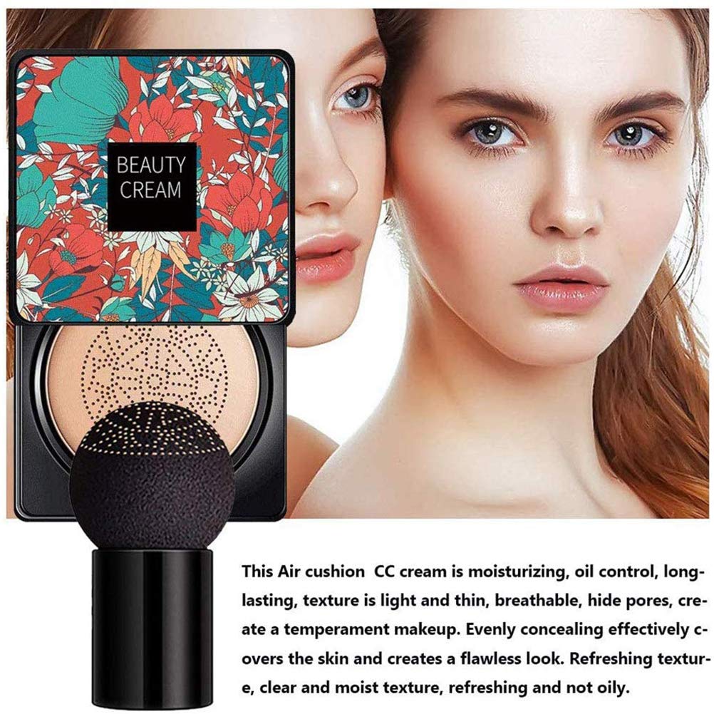 Mushroom Head Air Cushion podkład, korektor, nawilżający krem CC, krem BB, rozjaśniająca baza pod makijaż, trwały płynny podkład