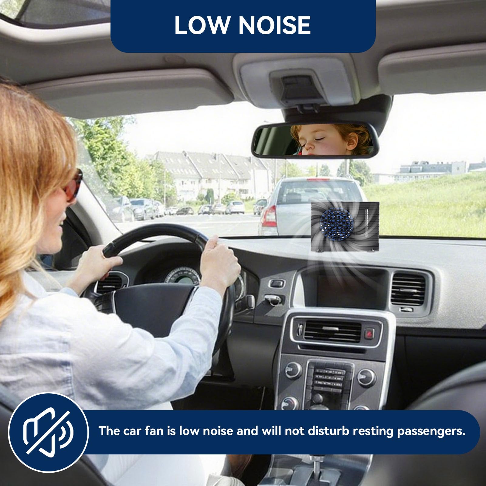 Aire Acondicionado Portátil De 12V Para Automóvil, 7.9x4.3x5.9In Camión De Automóviles Mini Refrigerador De Ventilador Portatil Coche Enfriador Coche Para El Automóvil Para Camioneta Van SV SUV