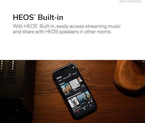 Miniatura 22 de Denon AVR-X2800H Receptor estéreo de 7.2 Ch - 8K UHD Home Theater AVR (95W x 7), transmisión inalámbrica a través de HEOS integrado, Wi-Fi, Dolby