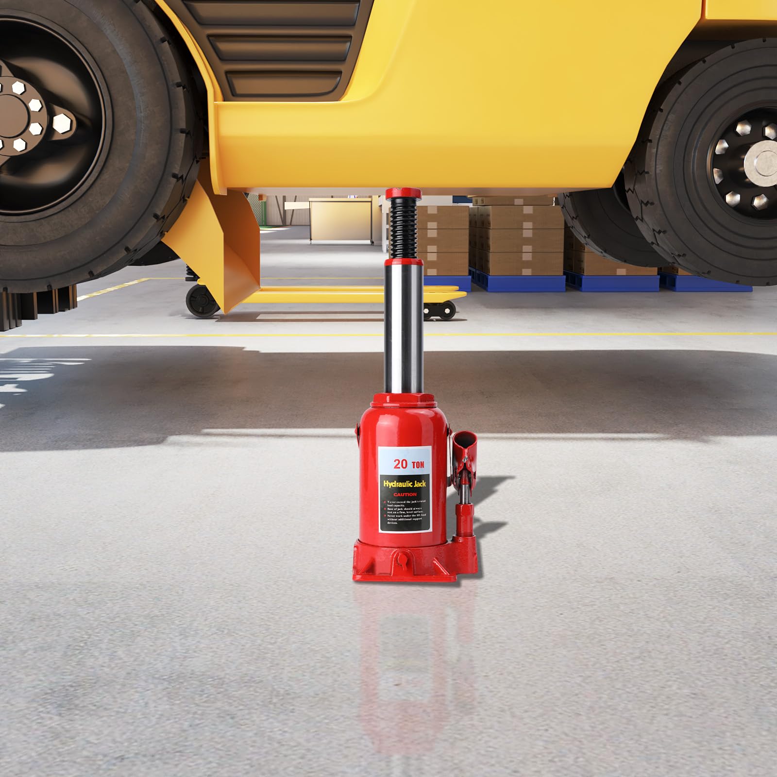 Cric Idraulico A Bottiglia 3 Tonnellate Per Auto, Altezza 17-33 Cm, In Metallo Robusto, Compatibile Con Toyota C-HR E Veicoli Medi