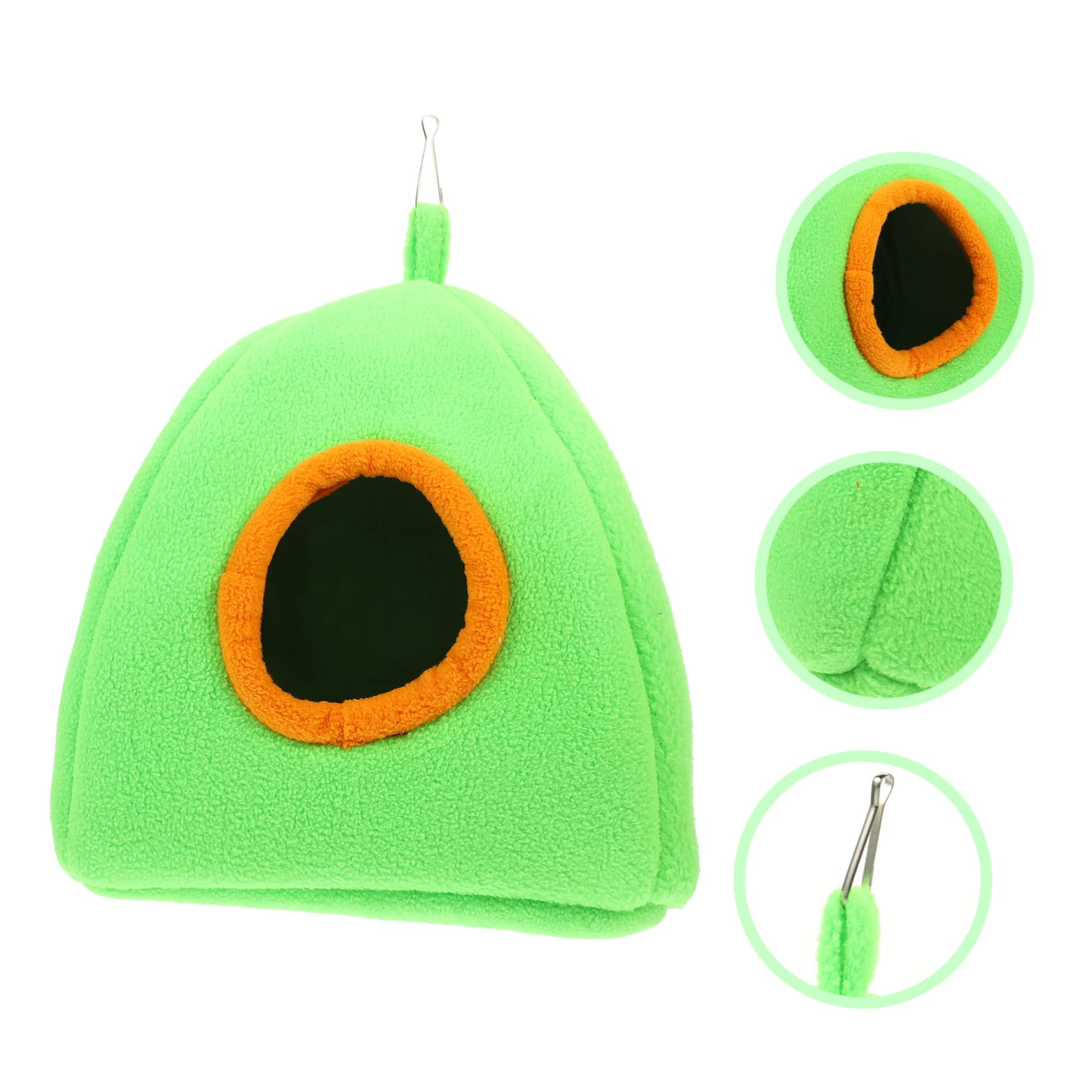 Mipcase 5 Piezas Nido De Hámster Cama De La Cueva del Hurón Pequeña Casa De Hámster Hamaca De Peluche De Hámster Hamaca para Gatos Gatito Tumbado Hamaca Algodón Familiar Juguete