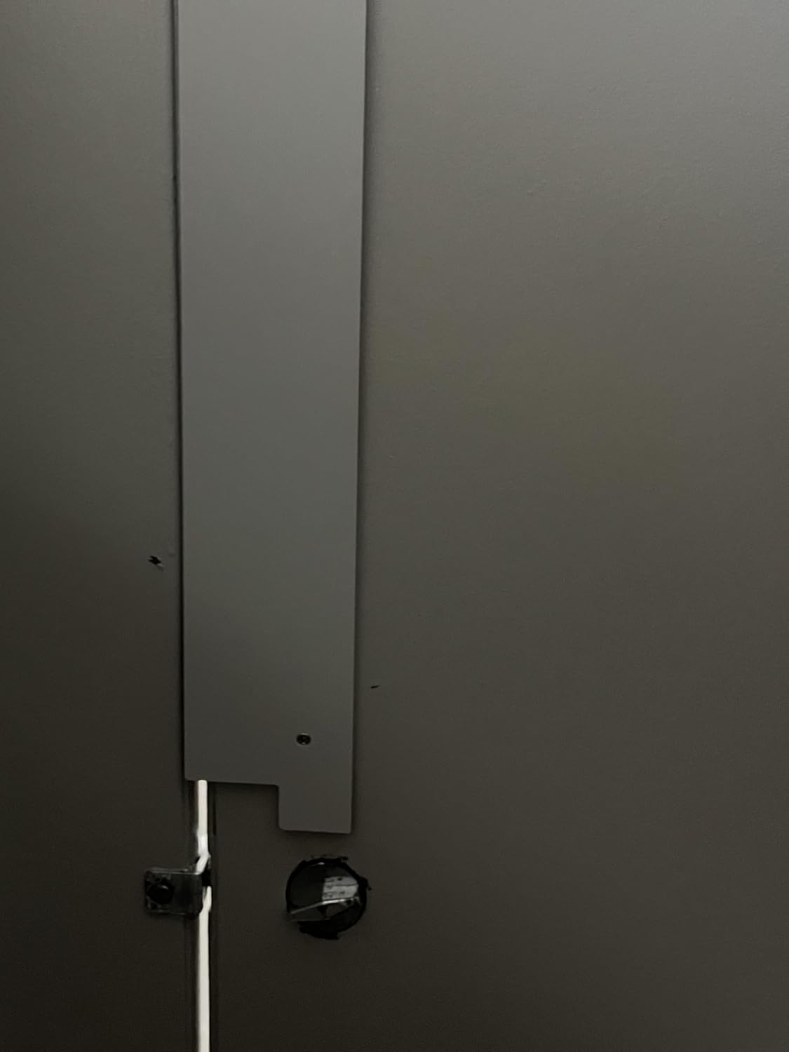 StallPlus Restroom Privacy Gap Guard | Improves Privacy in Restroom Stalls | Eliminates Gaps at Restroom Stall Doors & Corners | 4pack (Gray)
