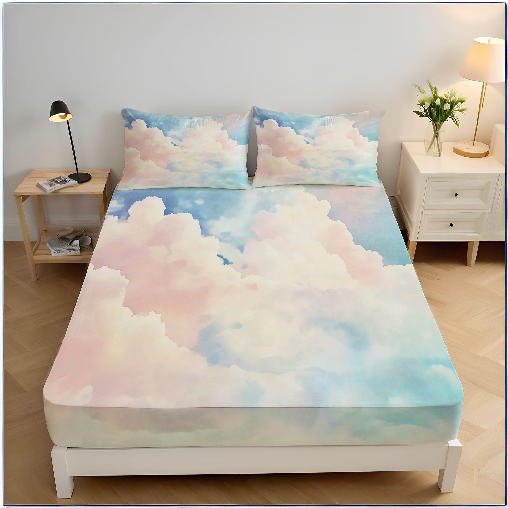 Drap-housse ajustable 3 personne fini les draps qui glissent du matelas