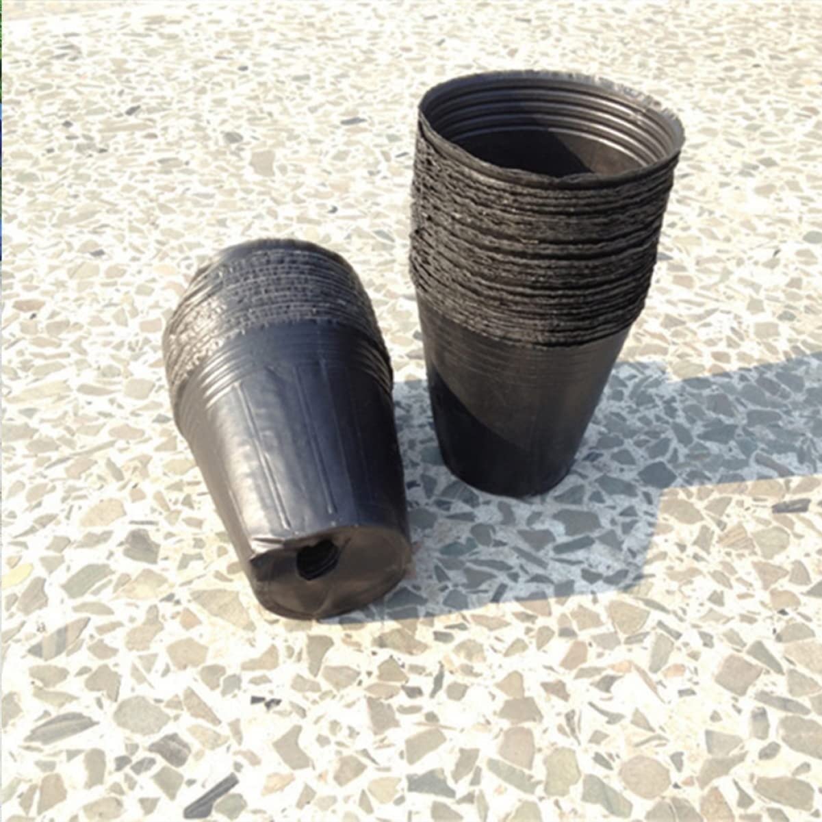 Jardin Fruits Légumes Pots De Semis Plateaux De Semences Plateau De Rempotage, 100 Pcs Dégradable En Plastique Récipient De Stockage En Plastique Simple Pot De Pépinière Outil De Jardin Semis Pot Nutr