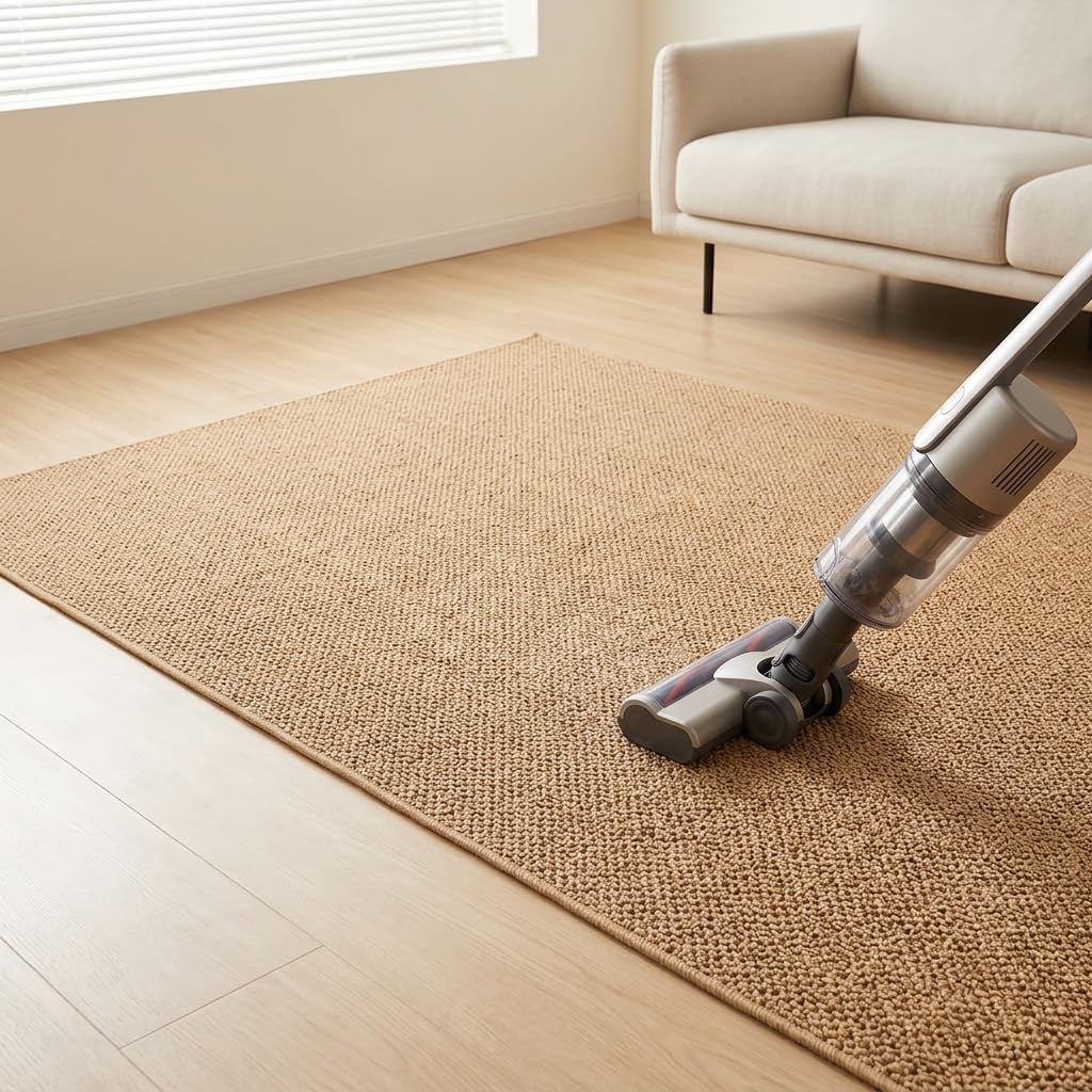 Tappeto Lavabile Antigraffio per Gatti in Poliestere, Stile Giapponese per Soggiorno e Salotto, 80 * 160cm