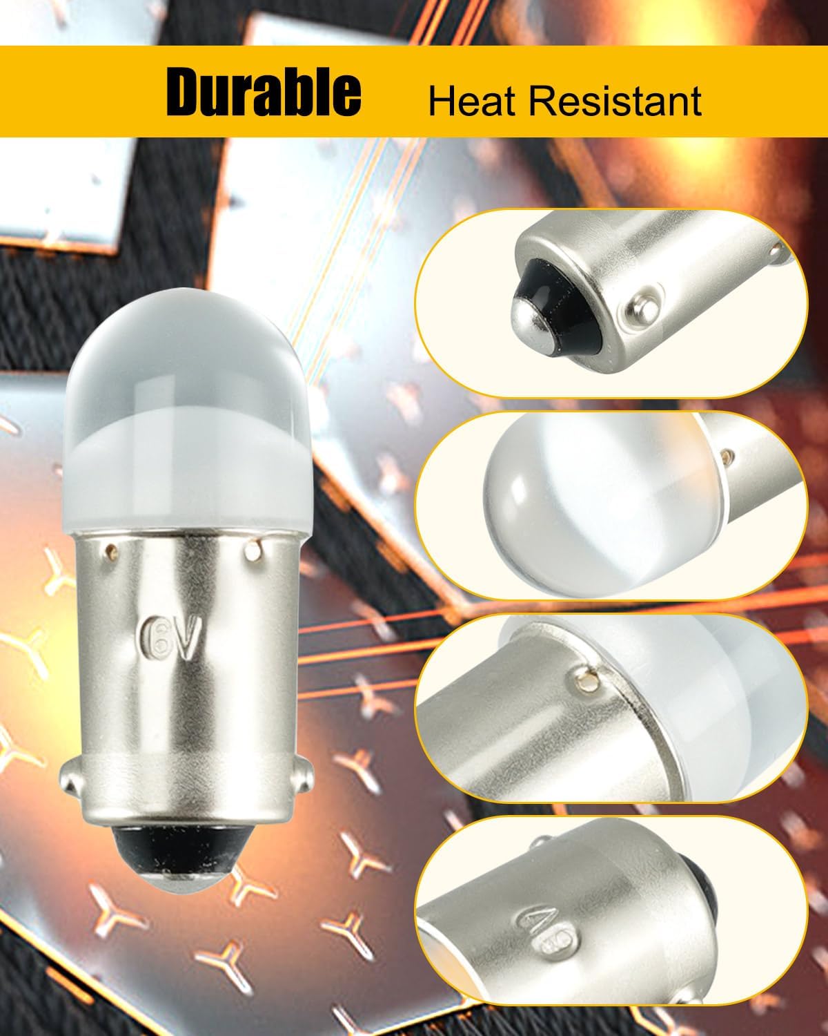 2PCS 3055000-LED Push-In Light Bulb 6V Fit for Bernina Sewing Machines 1020 1030 1031 1070 1080 1090 1100 1113 1120 1130 1230 1260 1530 1600 1630 2000 Replace 3055000 3055000-G