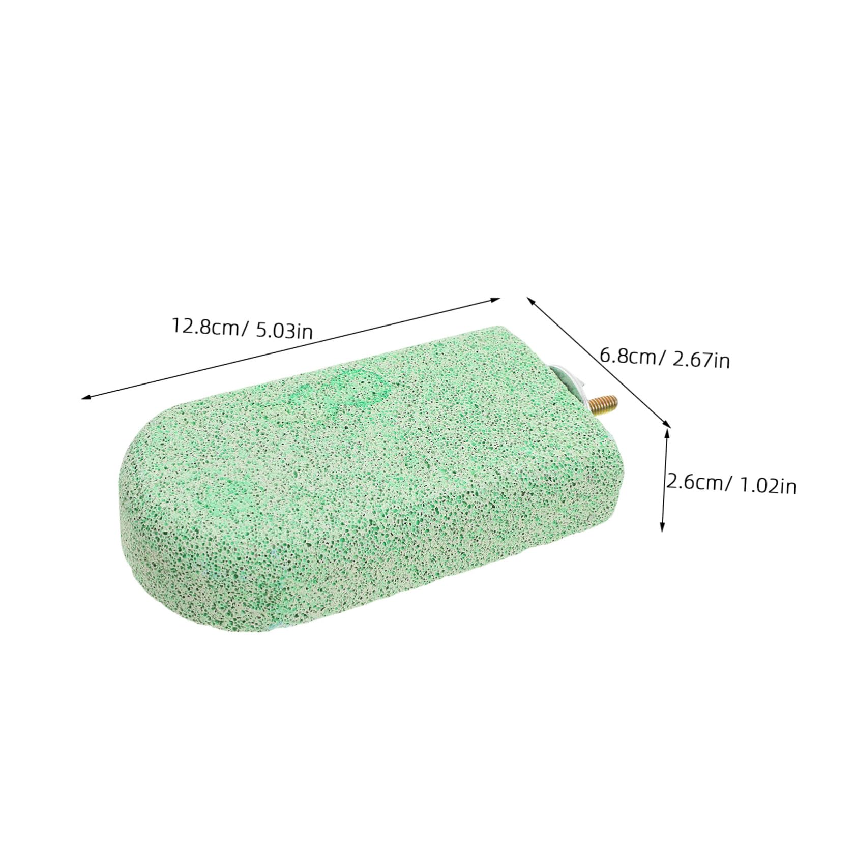 UPKOCH Parrot Platform Perch Bird Grinding Stone Jump Board Parrot Molar Toy for Beak Grinding Safe Stone Material for Pets