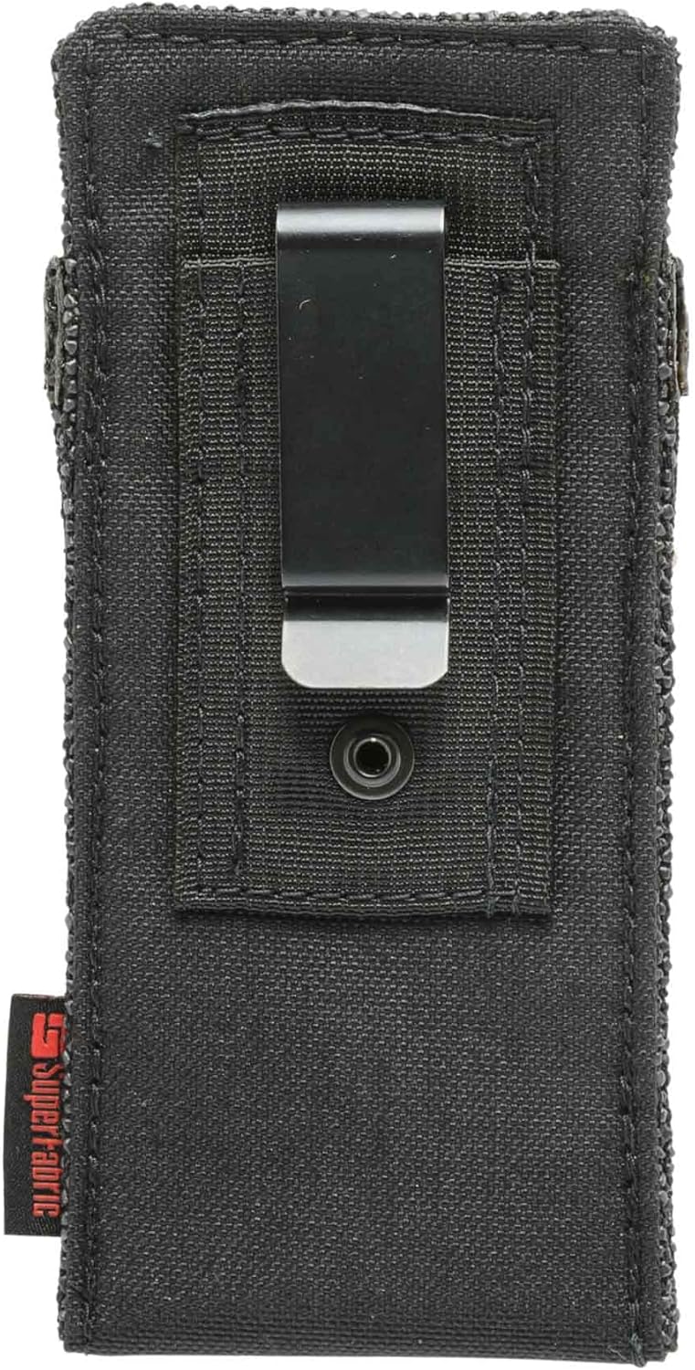 Diamondback Utility Sheath - Tool Belt Pouch for Utility Knife, Chisel or Jab Saw - Clip-On Utility Pouch Tool Holster - Multitool Sheath for Carpenters, Roofers, Framers & Drywallers (9.5"x1.75"x7")