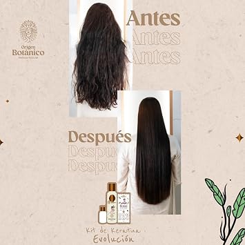Origen Botanico Keratin Hair Treatment - 250ml Keratina Para Alisar El Pelo (Keratin 250 ML)