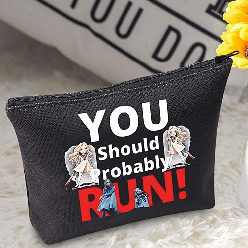 Miniatura 6 de BWWKTOP Megan Fans - Bolsa de maquillaje para cosméticos, regalos inspirados en películas de terror que probablemente deberías ejecutar con