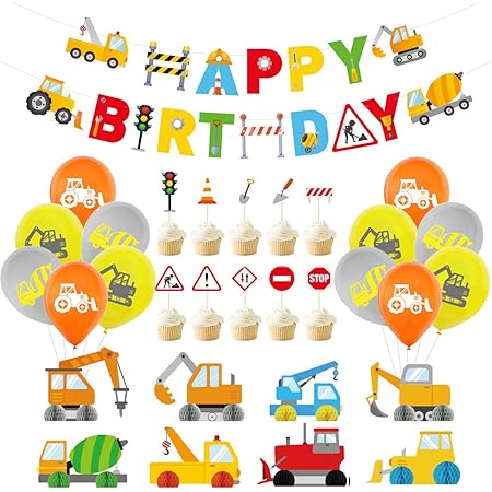 Amazon Co Jp Happy Birthday 誕生日 風船 飾り付け 工事のテーマ 車バールン ガーランド ケーキトッパー ハニカムボール 装飾用品 面白い バースデー 子供 お祝い パーティー 飾り おもちゃ Amazon Co Jp Happy Birthday 誕生日 風船 飾り付け 工事のテーマ 車バールン ガーランド ケーキトッパー ハニカムボール 装飾用品 面白い バースデー 子供 お祝い パーティー 飾り おもちゃ