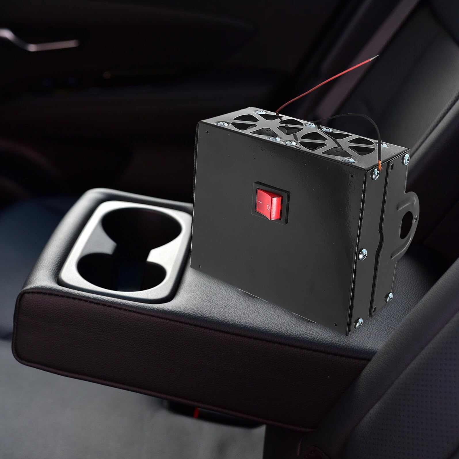 Homoyoyo 2loch Heizlüfter für Auto Heizgerät für Fahrzeug Entfeuchter Parkheizung Autoheizung für Winter Entfroster für Scheiben Elektrisches Frostschutzgerät Lkw-wohnmobil-heizgerät