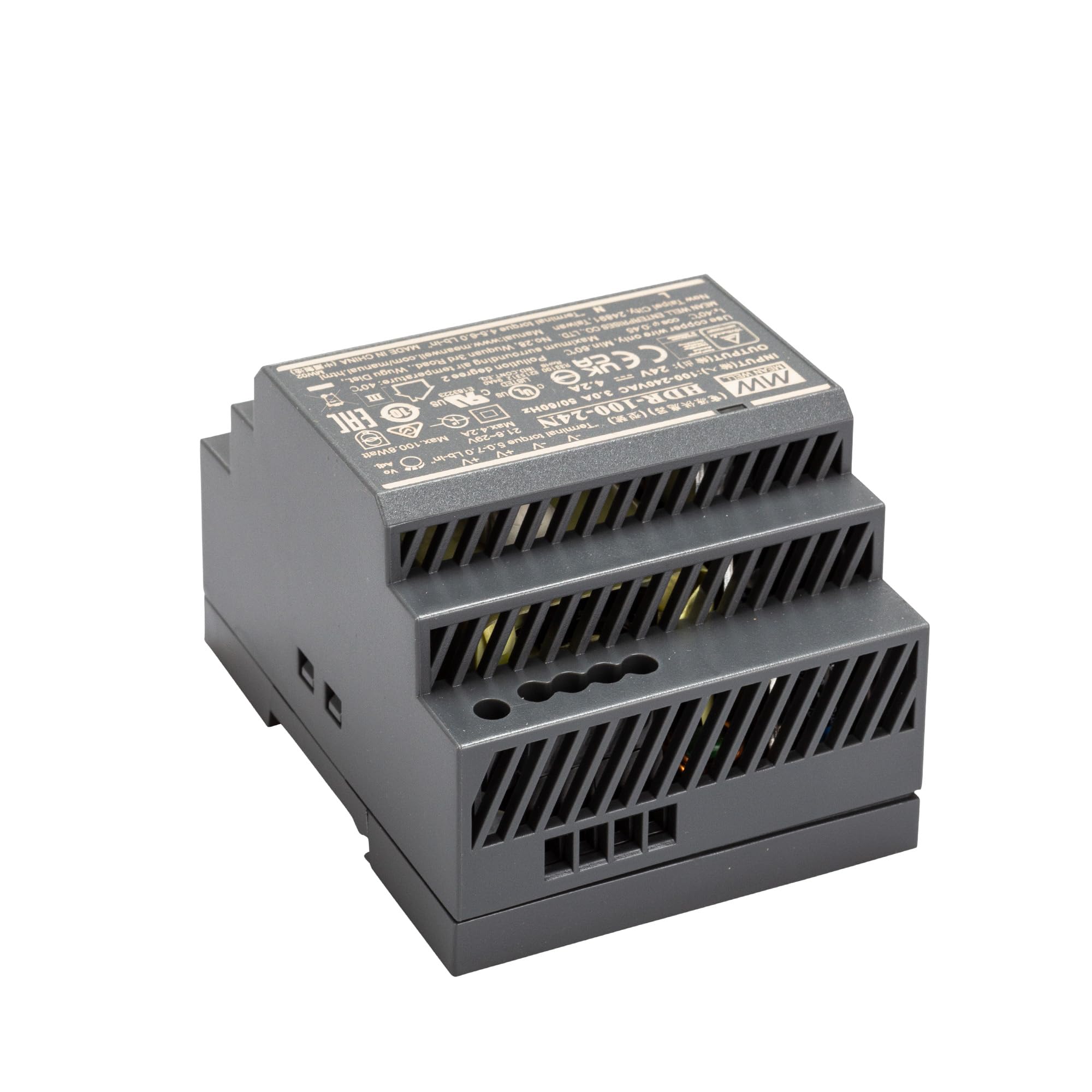 Mean Well HDR-100-24N Hutschienen-Netzteil (DIN-Rail) 24 V/DC 4.2A 100.8W 1 x