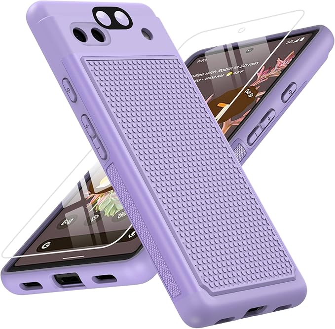 for Google Pixel 6a Phone Case Dual Layer Protective Heavy Duty Cell
