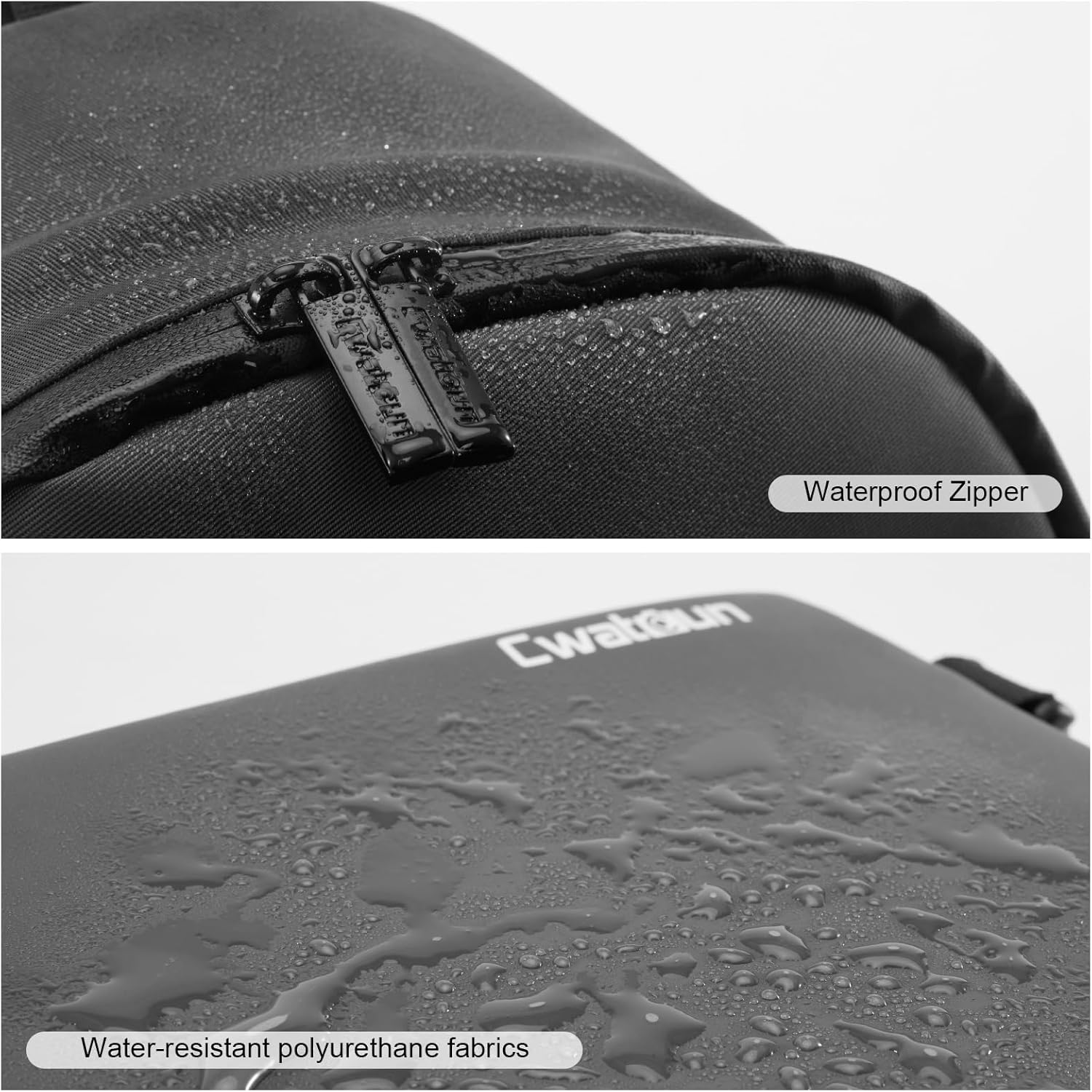 Cwatcun Camera Bag，SLR DSLR Canvas Sling Bag Small Compact Camera Shoulder Bag Crossbody Camera Case photography Purse with Padded Shoulder Strap for Canon Nikon Sony Fuji Mirrorless Cameras - Image 6