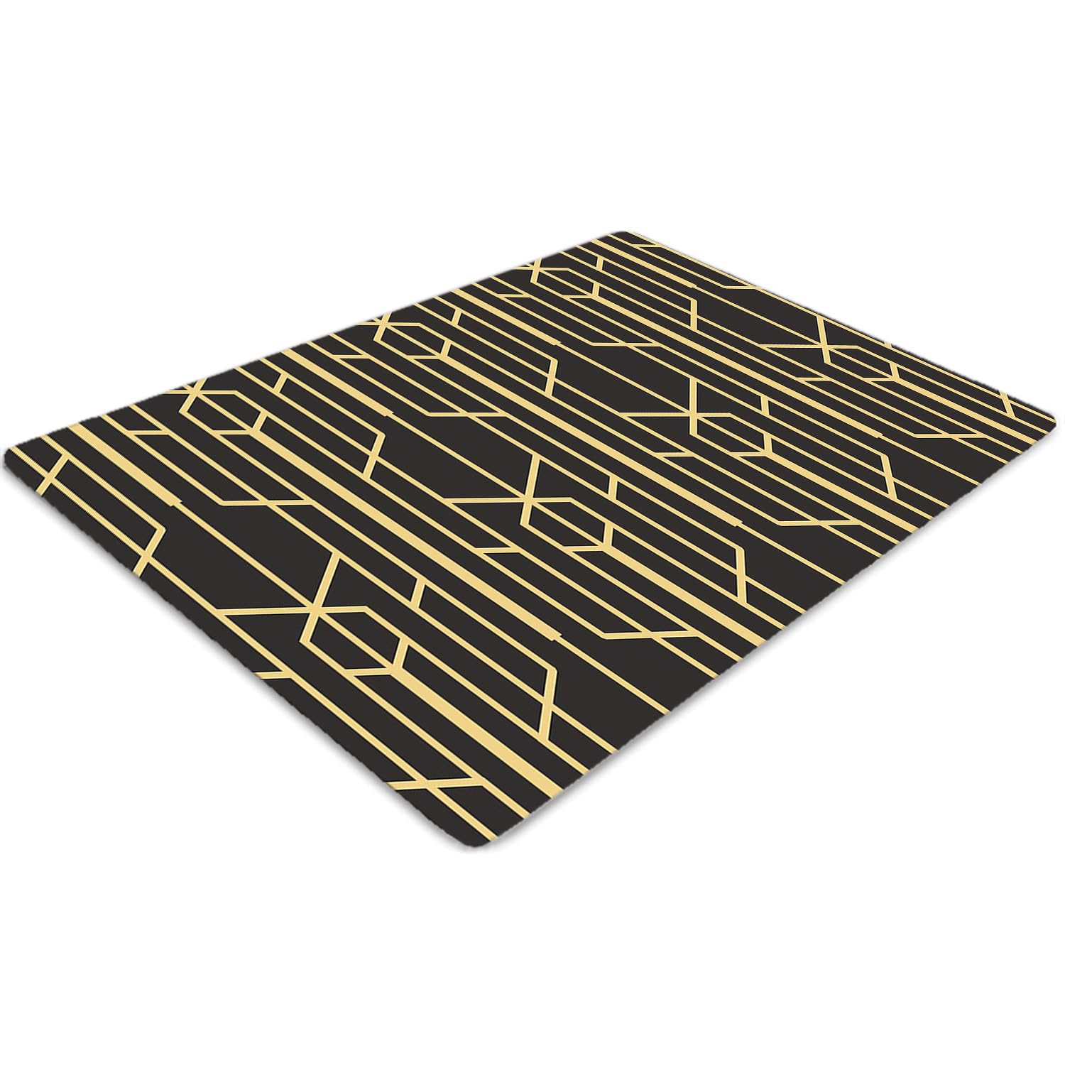Tapis de chaise de bureau pour travailler à la maison en PVC
