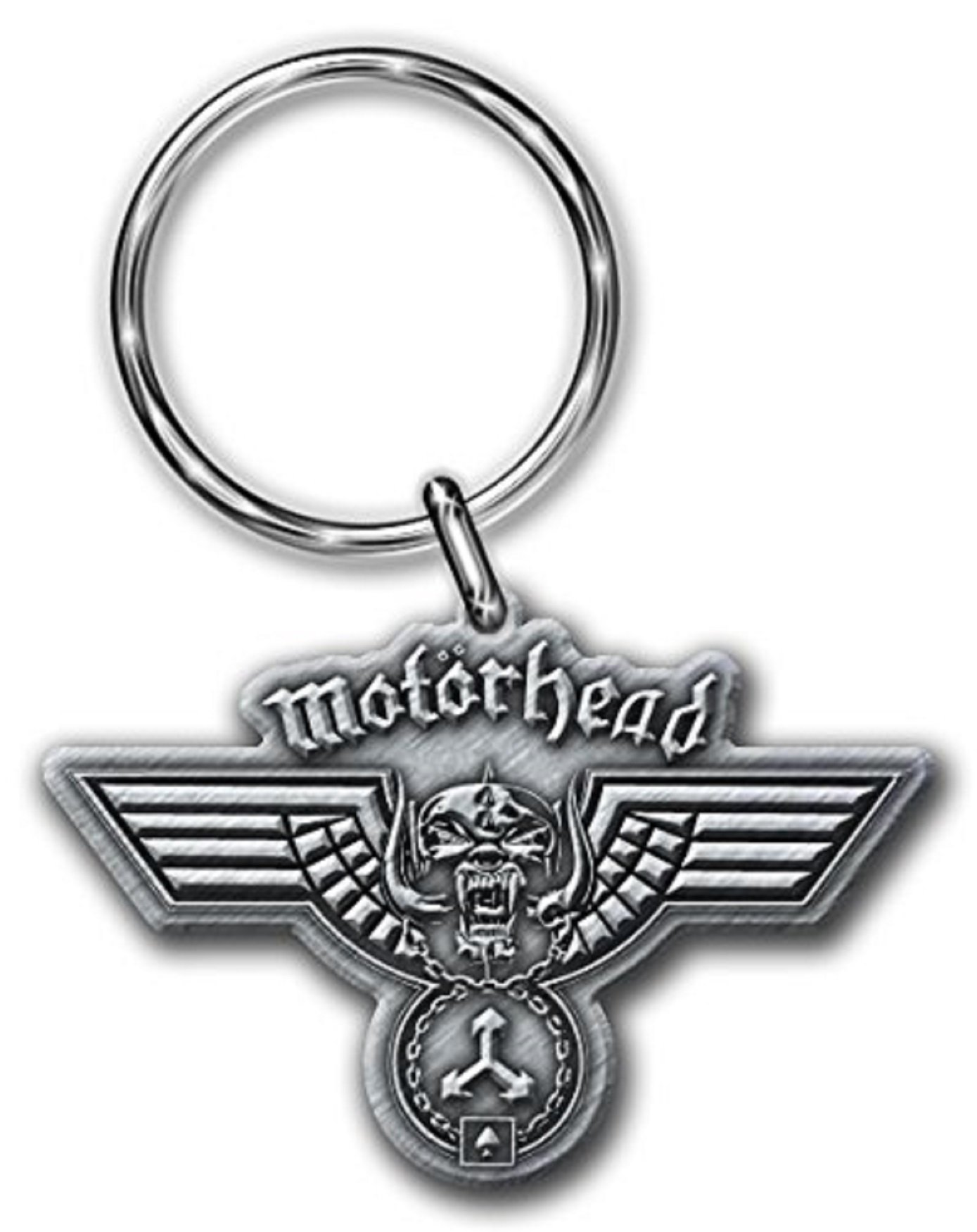 Motörhead Hammered key fob, official keyring.
