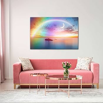 Amazon.co.jp: Startonight キャンバス ウォールアート