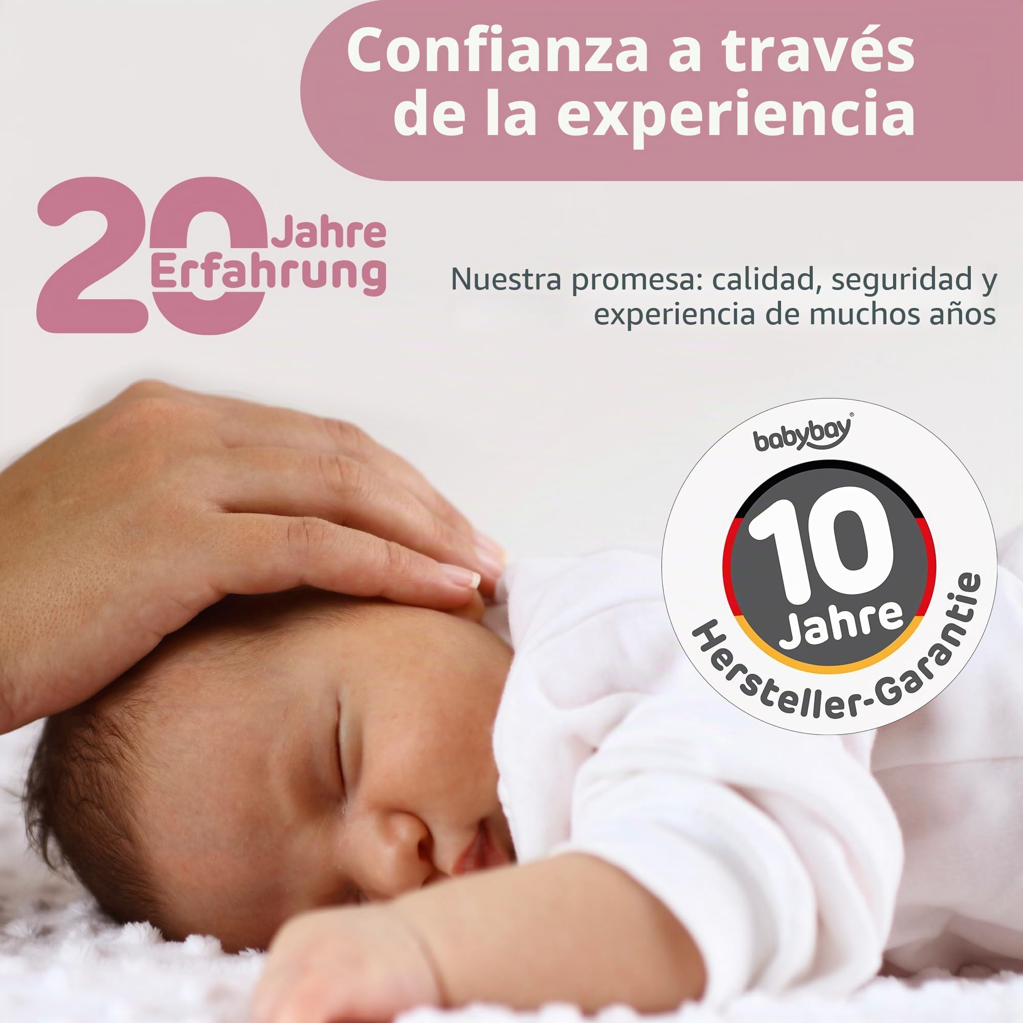 Babybay Maxi cuna colecho de madera de haya maciza con colchón Classic Soft para el día y la noche/Cuna regulable en altura & ecológica/Cuna que crece con el niño