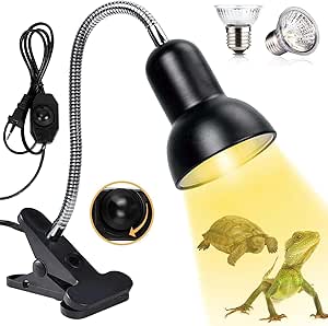 SKIKHN Terrarium Wärmelampe 25W - 6 Stück Set Für Schildkröten & Reptilien