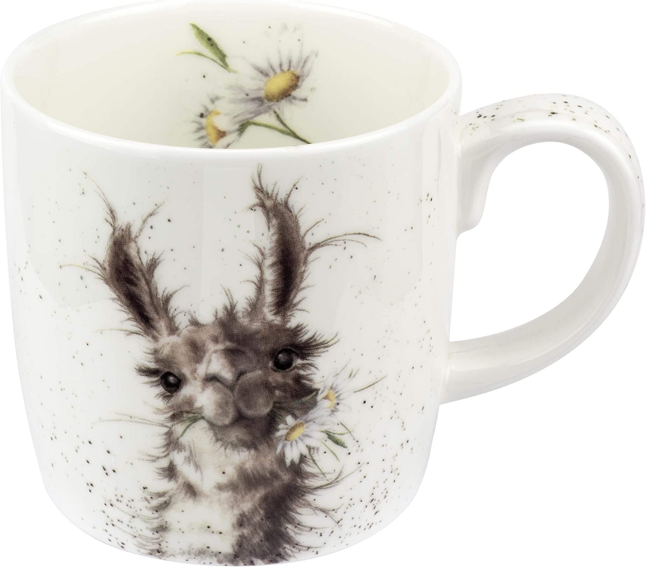 Tazza In Porcellana Fine Bone China Wrendale 'What A Hoot' Con Gufo, 0,3L, Lavabile In Lavastoviglie