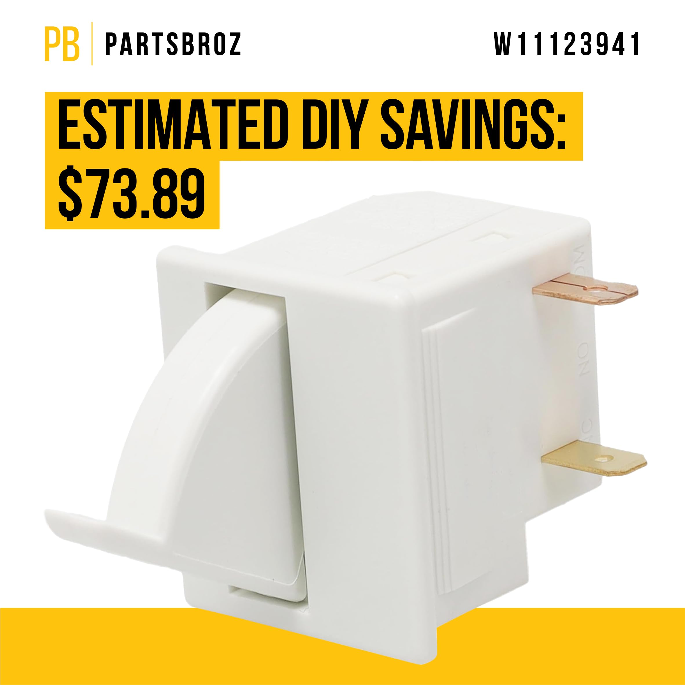 Amazon.com: PartsBroz W11123941 Door Switch - Compatible With