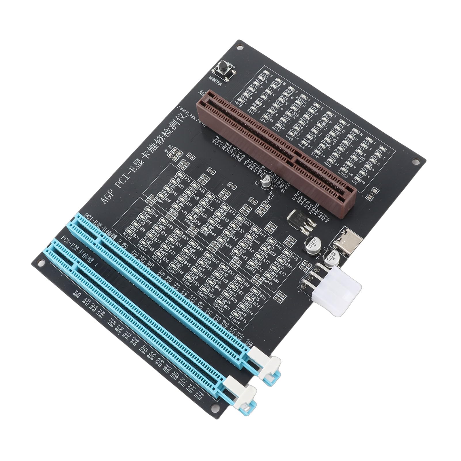 Topiky Tester Karty Graficznej z Lekkim, Dwufunkcyjnym Złączem AGP PCI-E