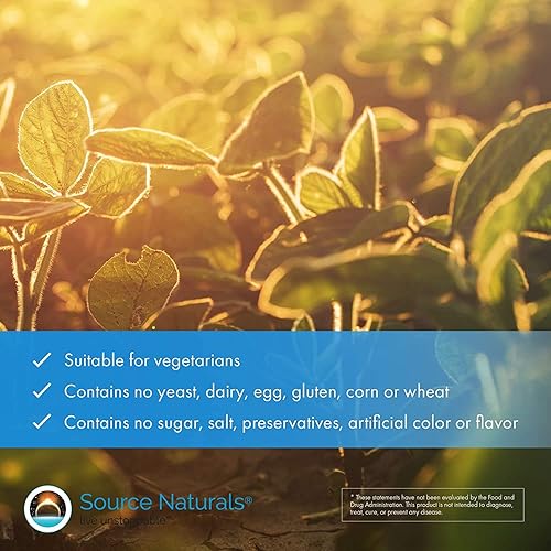 Miniatura 5 de Source Naturals Mega Strength Beta Sitosterol 375mg - 120 Tabletas