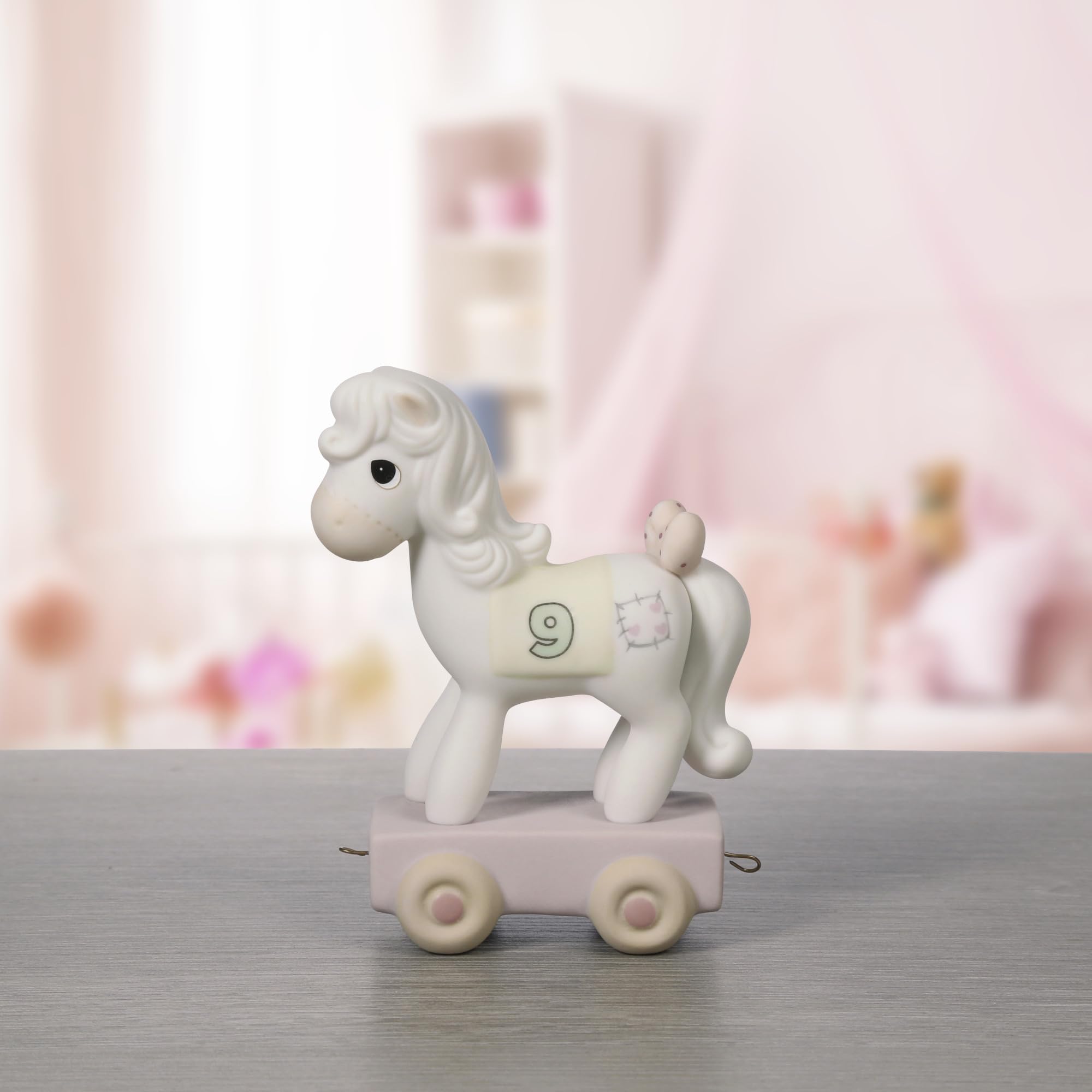 Amazon.com: Precious Moments Divine Ninth Birthday Pony Figurine