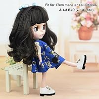 Vista 3 de 3 pares de mini zapatos de muñeca BJD 1/8 zapatos de piel sintética lindos de elfo (3 colores)