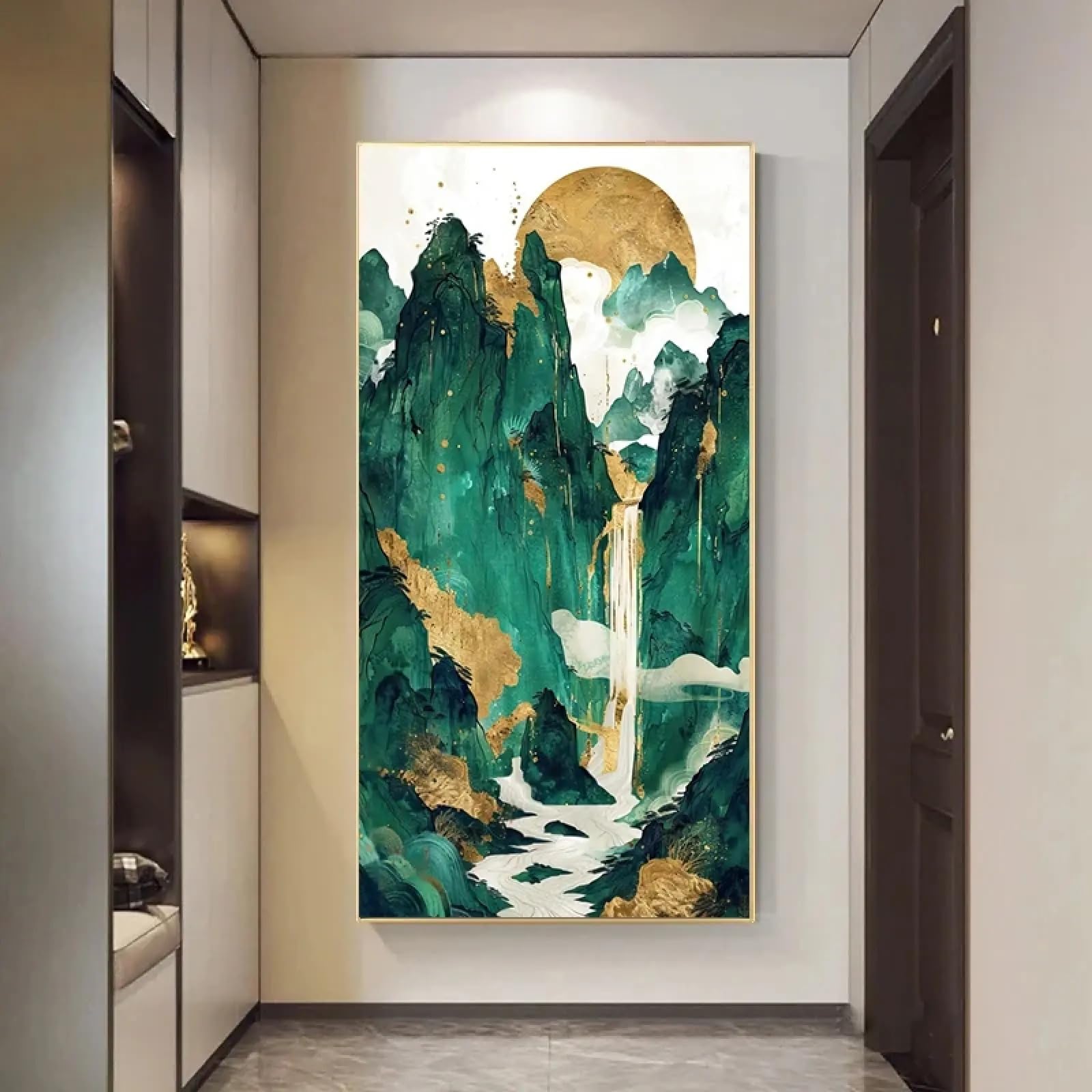 Tableau moderne montagne et lune pour apaiser votre intérieur - 6